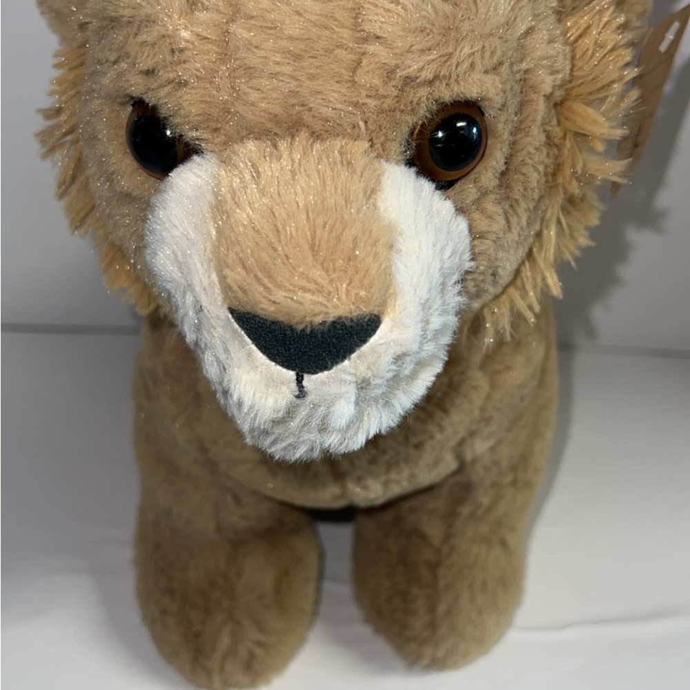Build-A-Bear Tan and White Stuffed Lion